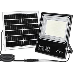 B.V. -LED Napelemes reflektor LED/200W/3, 2V 3600mAh 3000K/4000K/6500K IP66 + távirányító B1020133D kép