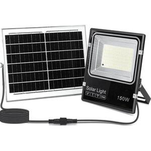 B.V. -LED Napelemes LED reflektor/150W/3, 2V 3000mAh 3000K/4000K/6500K IP66 + távirányító B1020133C kép