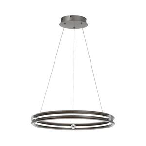 Rabalux 72277 - LED dimmelhető függeszték zsinóron TRIXO 60W/230V 3000-6500K szürke + távirányító 72277 kép