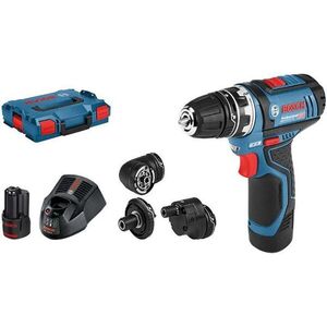 Bosch Professional 06019F6000 GSR 12V-15 FC akkus fúró-csavarozó, L-BOXX + 3 tartozék (2 × 2, 0 Ah) kép