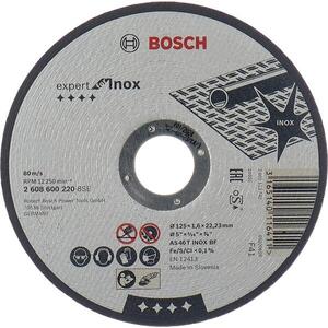 BOSCH 2608600220 Expert Inox AS 46 T INOX BF vágótárcsa 125 mm, 1, 6 mm kép