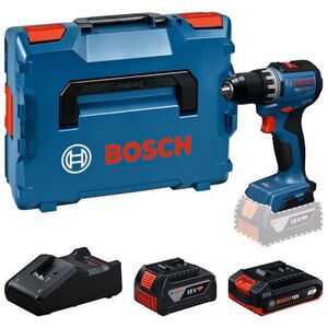 Bosch Professional 06019S0024 GSR 18V-52 akkus fúró + töltő, L-BOXX (1 × 2 Ah, 1 × 4 Ah) kép