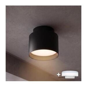 BRILAGI - LED spotlámpa BACKLIT 1xGX53/15W/230V + LED/3W átm. 8 cm fekete WO-E14-G04-BLK-OEM kép