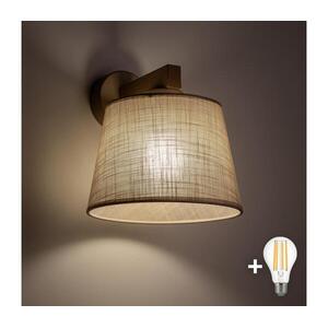 BRILAGI - LED fali lámpa LATTE SABIA 1xE27/15W/230V fenyő/bézs 11555 kép