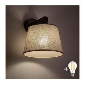 BRILAGI - LED fali lámpa LATTE 1xE27/15W/230V fenyő/bézs 11558 kép
