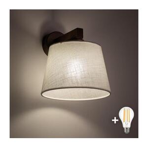 BRILAGI - LED fali lámpa LATTE 1xE27/15W/230V fenyő/fehér 11559 kép