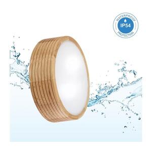 Fürdőszobai mennyezeti lámpatest OAK 2xE27/15W/230V IP54 tölgy, átmérő 27 cm LD-PD-6.19/R/DĄB kép