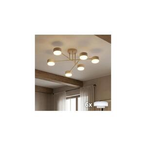 BRILAGI - LED RGB dimmelhető felületre szerelhető csillár MONO 6xGX53/14W/230V Wi-Fi Tuya bézs BG4586+6xIM1490 kép