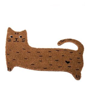 Kókuszrost lábtörlő 40x60 cm Cat – Dakls kép