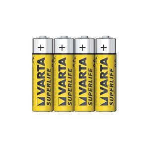 Varta 2006 - 4 db cink-szén elem SUPERLIFE AA 1, 5V SUPERLIFE 2006101304 kép