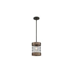 Westinghouse 61180 - Kábeles függőlámpa LANGSTON 1xE27/60W/230V átm. 19 cm fenyő 61180 kép