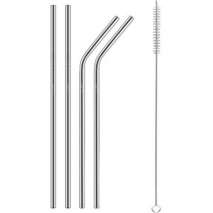 Lamart STRAW LT7052 rozsdamentes szívószál szett, 5 darabos kép