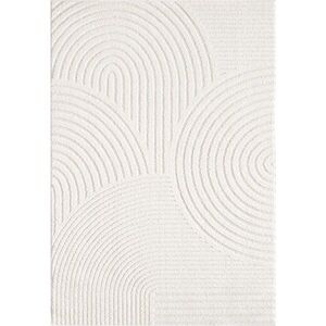 Krémszínű szőnyeg 120x170 cm Whirl – ESTE kép