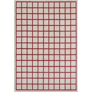 Piros-bézs szőnyeg 160x230 cm Picnic – ESTE kép