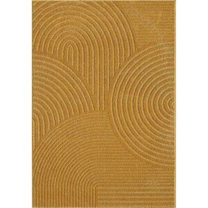 Okkersárga szőnyeg 200x290 cm Whirl – ESTE kép