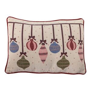 Pamut díszpárna karácsonyi mintával 35x50 cm Ornamentia – Bloomingville kép