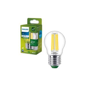 Philips ULTRAEFFICIENT VINTAGE LED izzó P45 E27/2, 3W/230V 4000K 8720169188259 kép