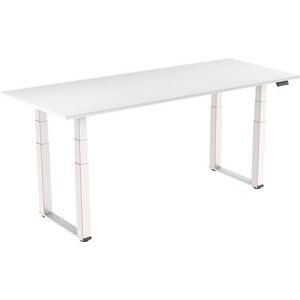AlzaErgo Table ET7 Heavy Duty, fehér + asztallap, 160 × 80 cm, laminált, fehér kép