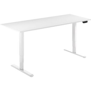 AlzaErgo Table ET1 NewGen fehér + TTE-03 160x80 cm fehér laminált asztallap kép