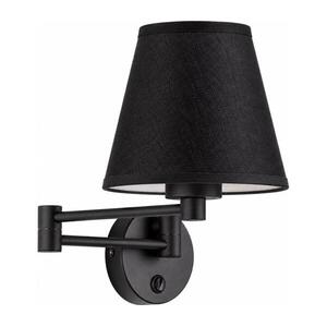 BRILAGI - Fali lámpa NUBILA 1xE27/15W/230V fekete TK6482+BG1568 kép