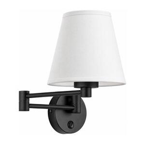 BRILAGI - Fali lámpa NUBILA 1xE27/15W/230V fehér/fekete TK6482+BG1573 kép
