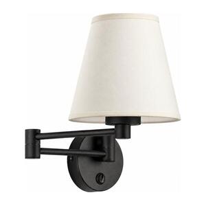 BRILAGI - Fali lámpa NUBILA 1xE27/15W/230V krémszínű/fekete TK6482+BG1572 kép