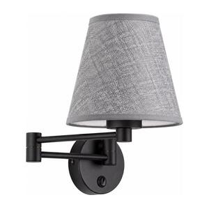 BRILAGI - Fali lámpa NUBILA 1xE27/15W/230V szürke/fekete TK6482+BG1569 kép