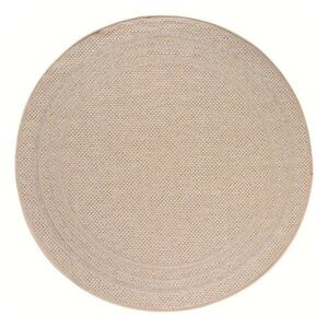 Bézs kerek kültéri-beltéri szőnyeg ø 160 cm Desert 1304 – Ayyildiz Carpets kép