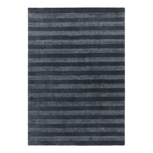 Sötétkék kézi szövésű szőnyeg újrahasznosított szálakból 160x230 cm Connor – MADE kép