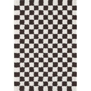 Barna-krémszínű szőnyeg 160x230 cm Grida – ESTE kép