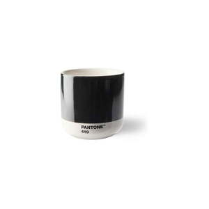 Fekete porcelán csésze cappucinóhoz 175 ml Black 419 – Pantone kép