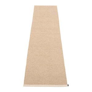 Bézs kültéri-beltéri futószőnyeg 60x250 cm Mono Light Nougat – Pappelina kép