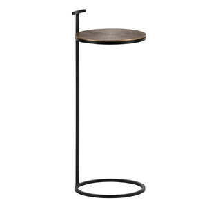 Fém kerek tárolóasztal 26x26 cm Position – WOOOD kép