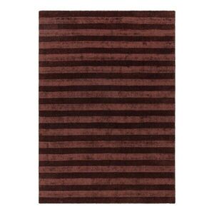 Borvörös kézi szövésű szőnyeg újrahasznosított szálakból 160x230 cm Connor – MADE kép