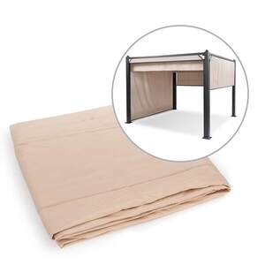Blumfeldt Pantheon Cortina Pergola, csere oldalfal-készlet: 4 fal, 200 g/m², poliészter szövet, 3 x 6 m kép
