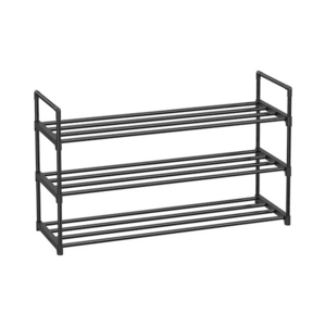 Fém cipőtartó SHOEN 92x30x54 cm fekete kép