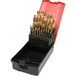 YATO HSS-TiN Fémfúrószár készlet, 25 db, 1-13 mm kép