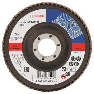BOSCH 2608603653 X431, Standard for Metal lamellás csiszolókorong kép
