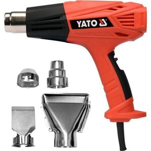 YATO YT-82294 Hőlégfúvó + tartozékok, 2000 W, 450-600°C kép