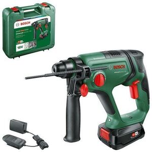 Bosch 06039D6002 UniversalHammer 18V akkus fúrókalapács + koffer (1× 2, 5 Ah) kép
