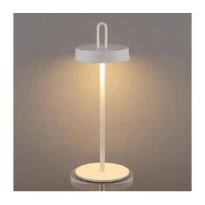Home Sweet Home LED fényerőszabályozható kültéri újratölthető érintésérzékelős asztali lámpa SHINE LED/1, 5W/3, 7V 3000 mAh IP44 fehér F610001-20 kép