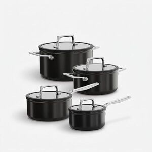 FABINI Meda 5.0 Pro edénykészlet, 16–24cm, 8 részes, fekete kép