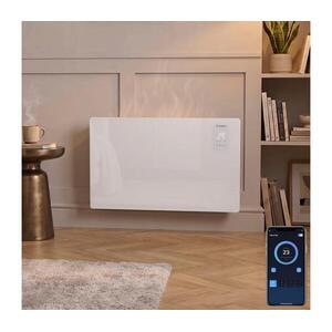 ZE - Okos fali elektromos konvektor kijelzővel 2000W/230V Wi-Fi fehér S30101AHDO kép