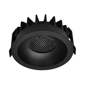 LED mennyezeti lámpa 18W 230V 3000/4000/6400K Ø10, 6 cm fekete 23673 kép