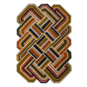 Kézi szövésű gyapjú szőnyeg 160x230 cm Lattice Shaped – Flair Rugs kép