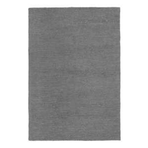Szürke kézi szövésű gyapjú szőnyeg 120x170 cm Harris Boucle – Flair Rugs kép