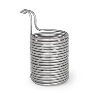 Klarstein Chiller 12, hűtőspirál, sörhűtő, ⌀21, 5 cm, 18 spirál, rozsdamentes acél kép