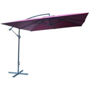 ROJAPLAST 8080 napernyő, oldalsó 270 x 270 cm - bordó kép