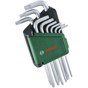 BOSCH TX8–TX40 Torx kulcskészlet, rendszerező, 9 db, 1.600. A02. Z9C kép