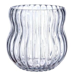 PEARL üveg váza , Ø17 cm kép
